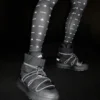 Adidas X Moon Boot Black Ace Mid-Top Sneakers Adidas X Moon Boot Black Ace Mid-Top Sneakers