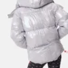 Adidas X Moon Boot sølvfarget dunjakke Adidas X Moon Boot sølvfarget dunjakke