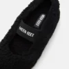 Ballerinasko i svart shearling Ballerinasko i svart shearling