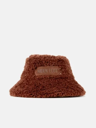 Brun, lodden bøttehatt