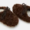 Evx mørkebrune Curly Mules Evx mørkebrune Curly Mules