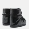 Icon Low Black Glitter-støvler