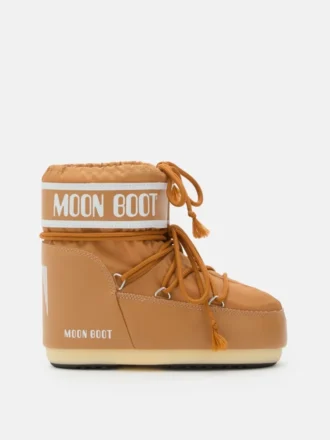 Icon Low brune nylonstøvletter