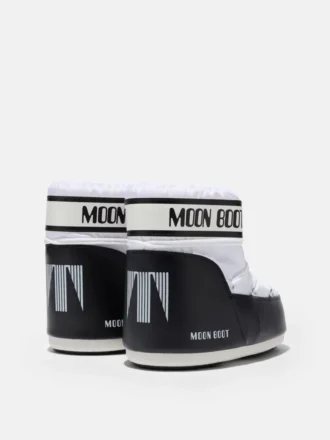 Icon Low hvite nylonstøvler