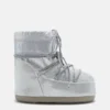Icon Low Silver Glitter Boots