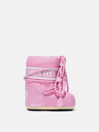 Icon Mini rosa nylonstøvler