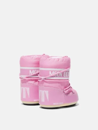 Icon Mini rosa nylonstøvler