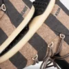 Jacquemus + Moon Boot Icon Low beige stripete filtstøvler