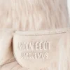 Jacquemus + Moon Boot Icon Yeti høye hvite støvler i imitert pels