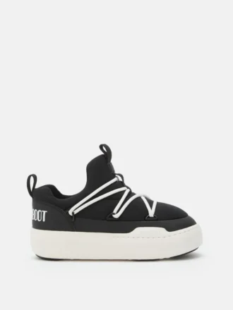Junior Park Black Low Lace Sneakers Junior Park Black Low Lace Sneakers