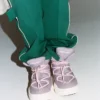 Junior Park Lilac Lace Mid Boots Junior Park Lilac Lace Mid Boots