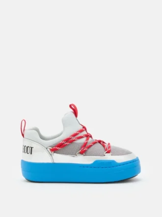 Junior Park Low Lace Silver Space Race-Sneakers