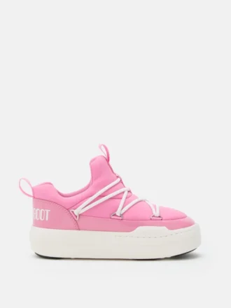 Junior Park Pink Low Lace Sneakers Junior Park Pink Low Lace Sneakers
