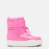 Junior Park Tube Pink Glitter Mid Boots Junior Park Tube Pink Glitter Mid Boots