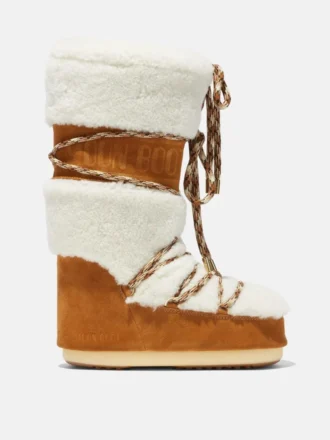 Lab69 Icon Cream Shearling-støvler