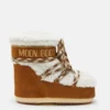 Lab69 Icon Low brune shearling-ankelstøvletter