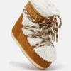 Lab69 Icon Low brune shearling-ankelstøvletter