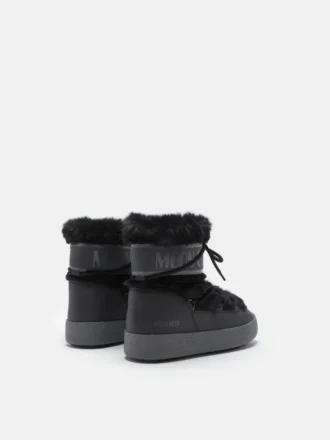 Ltrack Ankelstøvletter Black Faux-Fur Boots
