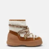 Luna brune shearling-støvler Luna brune shearling-støvler