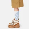 Luna brune shearling-støvler Luna brune shearling-støvler
