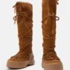 Luna brune suede-støvler Luna brune suede-støvler