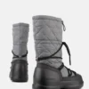 Mezzaluna Grey Quilted Høye støvler Mezzaluna Grey Quilted Høye støvler