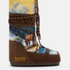 Moon Boot X Guest in Residence Icon High Postcard Cocoa-støvler