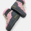 Moon Boot X Guest in Residence Icon Low grå og rosa suede støvler med perler