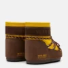 Moon Boot X Guest in Residence Icon Low Nylon Sunflower & Cocoa-støvler