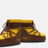 Moon Boot X Guest in Residence Icon Low Nylon Sunflower & Cocoa-støvler