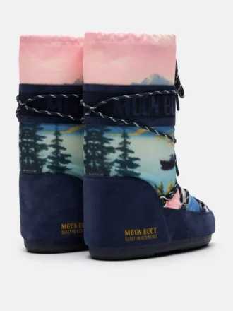 Moon Boot X Guest in Residence Icon Postcard Midnight-støvler