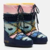 Moon Boot X Guest in Residence Icon Postcard Midnight-støvler
