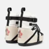 Moon Boot X Moncler Grenoble Icon Low hvite ankelstøvletter