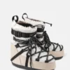 Moon Boot X Moncler Grenoble Icon Low hvite ankelstøvletter