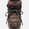 Moon Boot X Moncler Grenoble Icon Low mokka-brune støvler