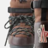 Moon Boot X Moncler Grenoble Icon Low mokka-brune støvler