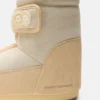 Moon Boot X Vandythepink® Icon Strap beige suede støvler
