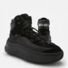 Moon247 Black Xlace Mid-Sneakers Moon247 Black Xlace Mid-Sneakers