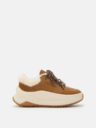 Moon247 City brune shearling-Sneakers