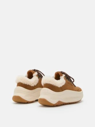 Moon247 City brune shearling-Sneakers