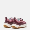 Moon247 Xlace burgunder- og rosa Sneakers Moon247 Xlace burgunder- og rosa Sneakers