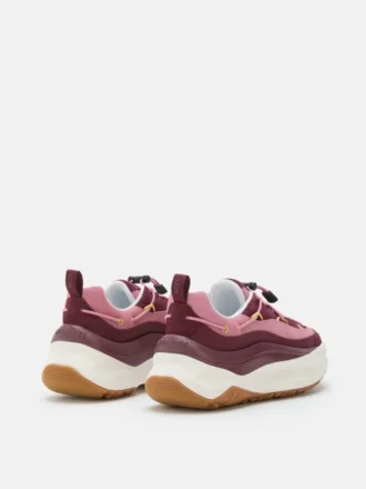 Moon247 Xlace burgunder- og rosa Sneakers
