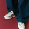 Moon247 Xlace off White & Taupe Sneakers Moon247 Xlace off White & Taupe Sneakers