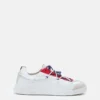 Moonlight hvite, blå og røde Sneakers Moonlight hvite, blå og røde Sneakers