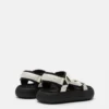Super Sandal svart og hvit