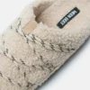Teddy-tøfler i beige Teddy-tøfler i beige